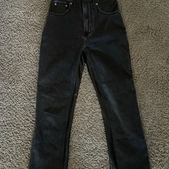 Mixed fabric Abercrombie & fitch pants size 24 - Picture 2 of 7